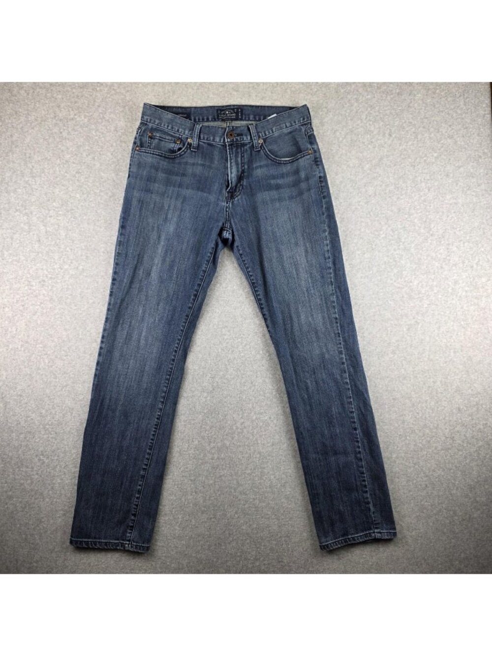 Lucky Brand 221 Jeans Mens 30x32 Original Straight Blue Medium Wash Stretch Deni